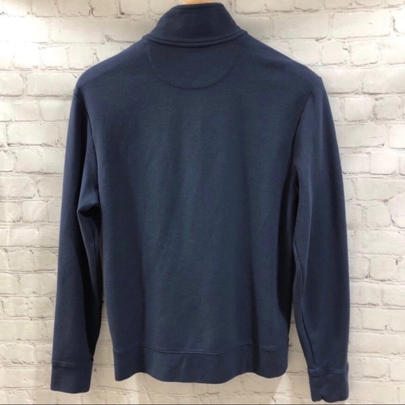 Vineyard Vines Men’s Saltwater Half Zip Salwater Pullover Navy Blue Size XS - Picture 6 of 7